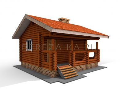 деревянный дом снаружи